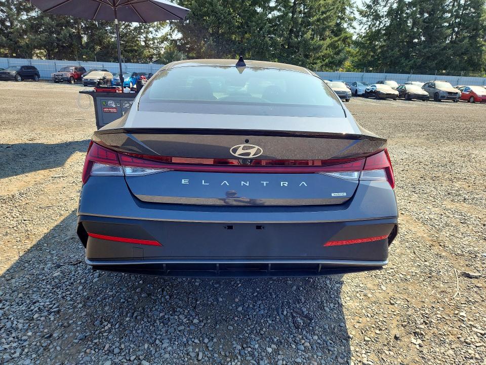 2025 Hyundai Elantra VIN KMHLM4DJ1SU160603 COPART salvage auction — SIDE, ID - CERT OF TITLE -REBUILT SALVAGE (P), sold $8,100 on 2026-08-25 (photo 6)