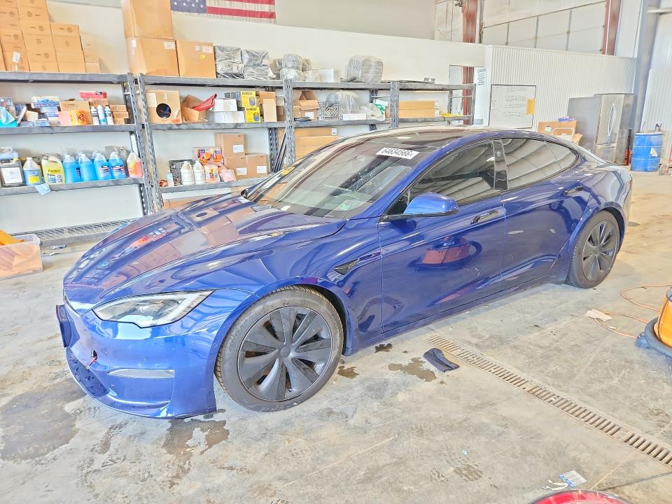 2022 Tesla Model s VIN 5YJSA1E69NF478628 — COPART salvage auction photo