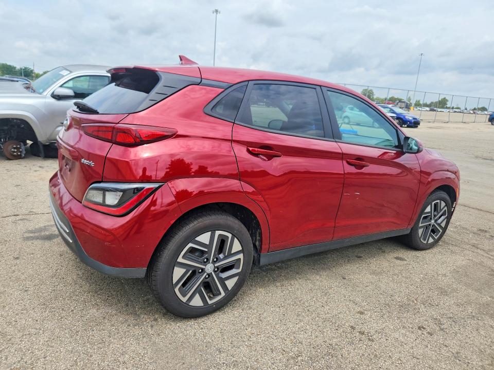 2023 Hyundai Kona VIN KM8K33AG3PU182546 COPART salvage auction — MECHANICAL, IL - CERTIFICATE OF TITLE, sold $7,300 on 2026-08-17 (photo 3)