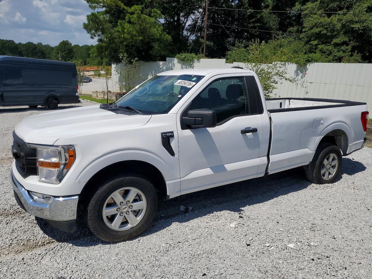 2022 Ford F-150 Lightning VIN 1FTMF1CB5NKE96458 — COPART salvage auction photo