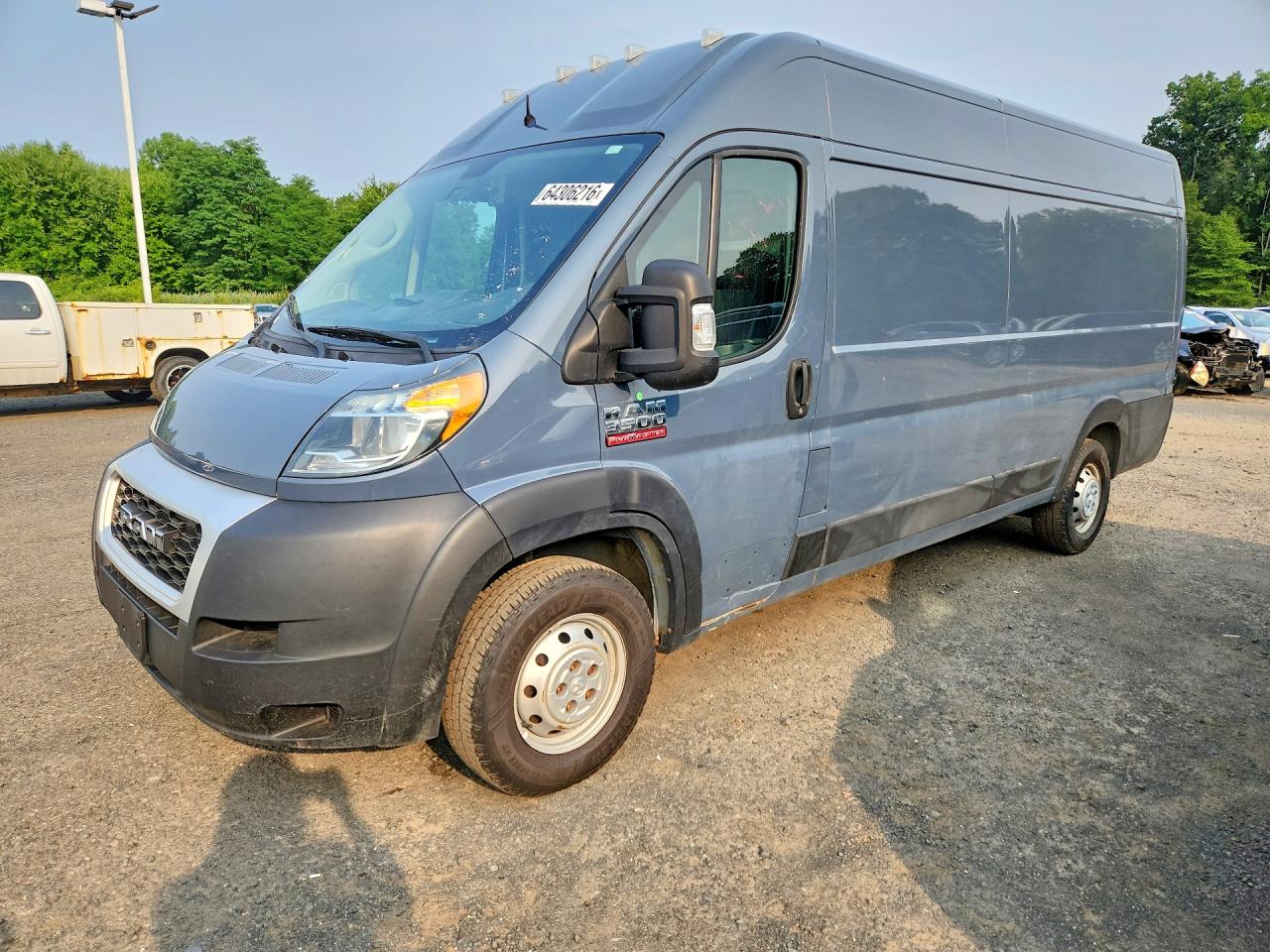 2020 Ram ProMaster 3500 VIN 3C6URVJG8LE108157 — COPART salvage auction photo