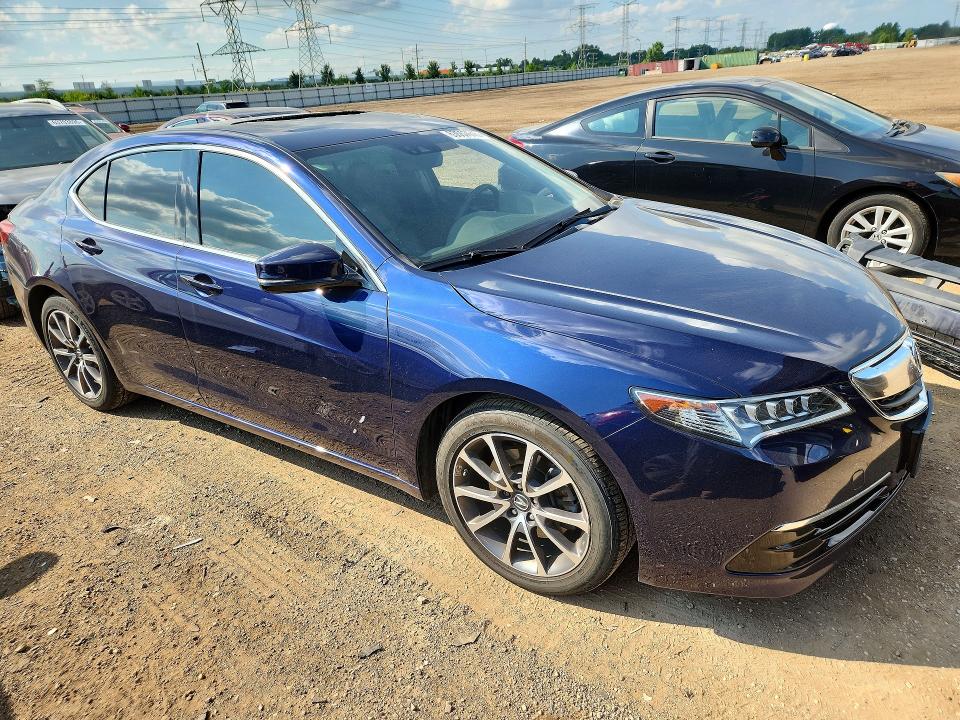 2017 Acura Tlx VIN 19UUB2F55HA002912 COPART salvage auction — HAIL, Il - Salvage Certificate, sold $7,200 on 2026-09-01 (photo 4)