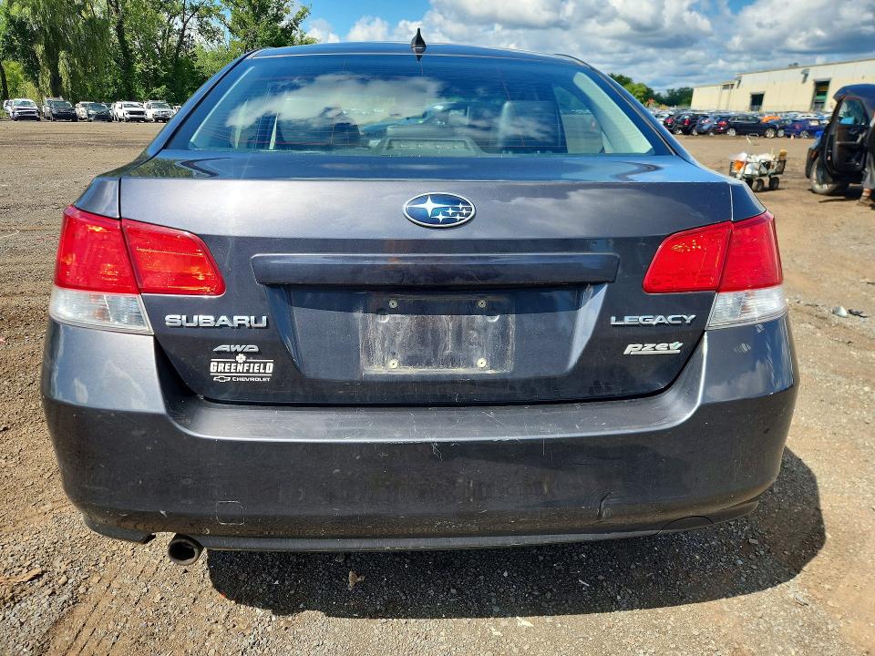 2012 Subaru LEGACY VIN 4S3BMBK67C3043456 COPART salvage auction — FRONT END, Ma - Certificate Of Title, sold $900 on 2026-08-29 (photo 6)