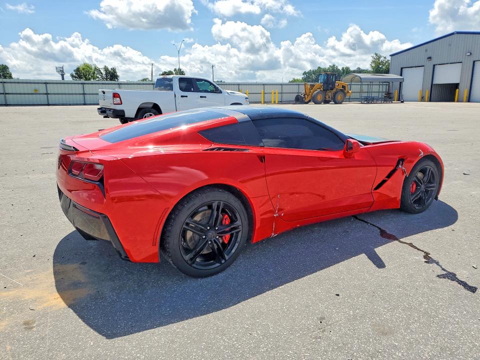 2016 Chevrolet Corvette VIN 1G1YB2D76G5117684 COPART salvage auction — SIDE, Nc - Salvage Certificate Of Title, sold $10,600 on 2026-08-27 (photo 3)