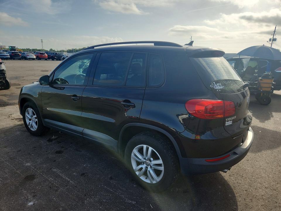 2017 Volkswagen Tiguan VIN WVGBV7AX0HK024793 COPART salvage auction — FRONT END, Fl - Cert Of Title Slvg Rebuildable, sold $2,000 on 2026-08-17 (photo 2)