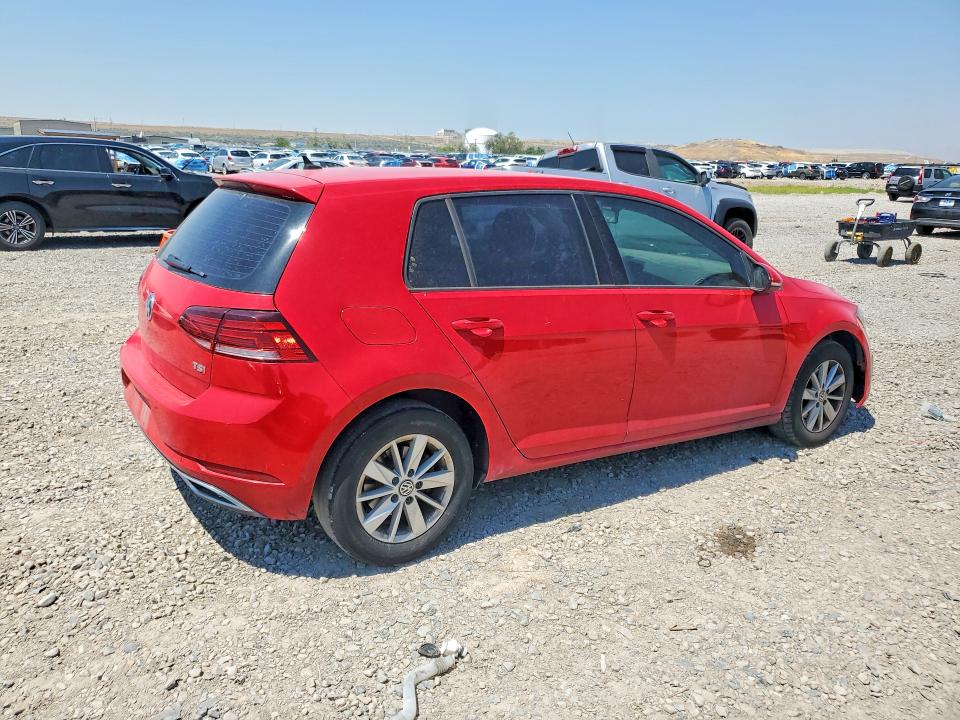 2018 Volkswagen Golf VIN 3VWG17AU0JM259959 COPART salvage auction — MINOR DENT/SCRATCHES, Salvage Title, sold $1,450 on 2026-08-07 (photo 3)