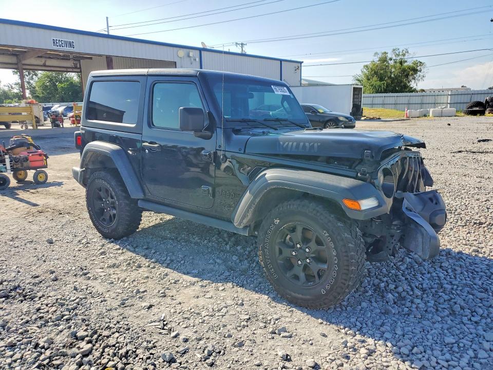 2021 Jeep Wrangler / VIN 1C4GJXAN6MW859532 COPART salvage auction — FRONT END, Fl - Cert Of Title Slvg Rebuildable, sold $7,200 on 2026-09-18 (photo 4)