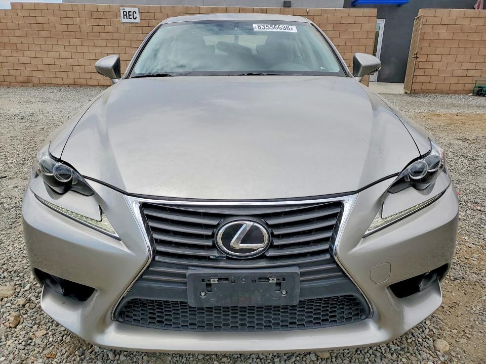 2016 Lexus Is VIN JTHBA1D2XG5028620 COPART salvage auction — FRONT END, Ca - Salvage Certificate, sold $6,900 on 2026-08-26 (photo 5)