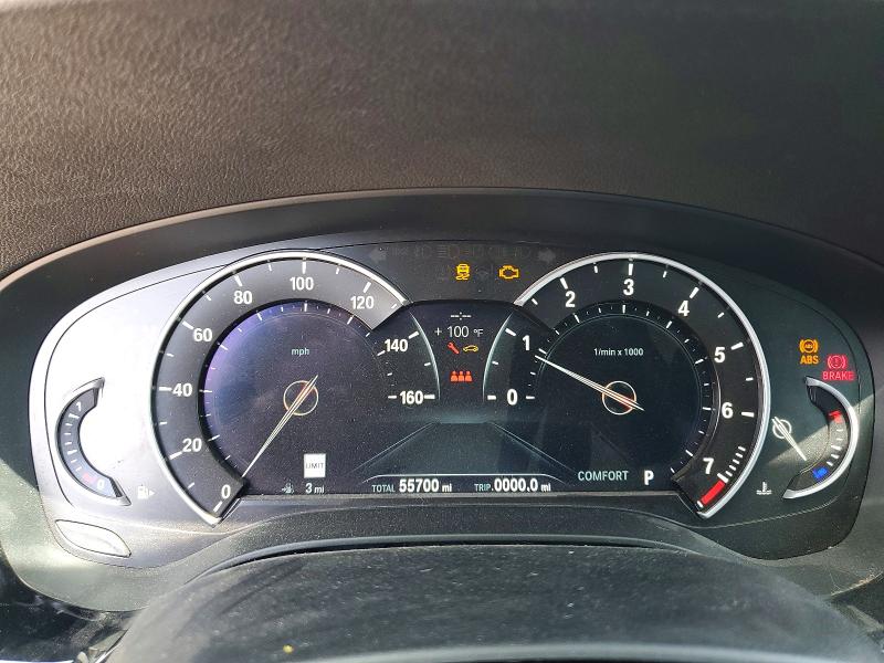 2018 BMW 5er VIN WBAJA5C54JWA38500 COPART salvage auction — NORMAL WEAR, TX - CERTIFICATE OF TITLE (P), sold $9,700 on 2026-08-20 (photo 9)