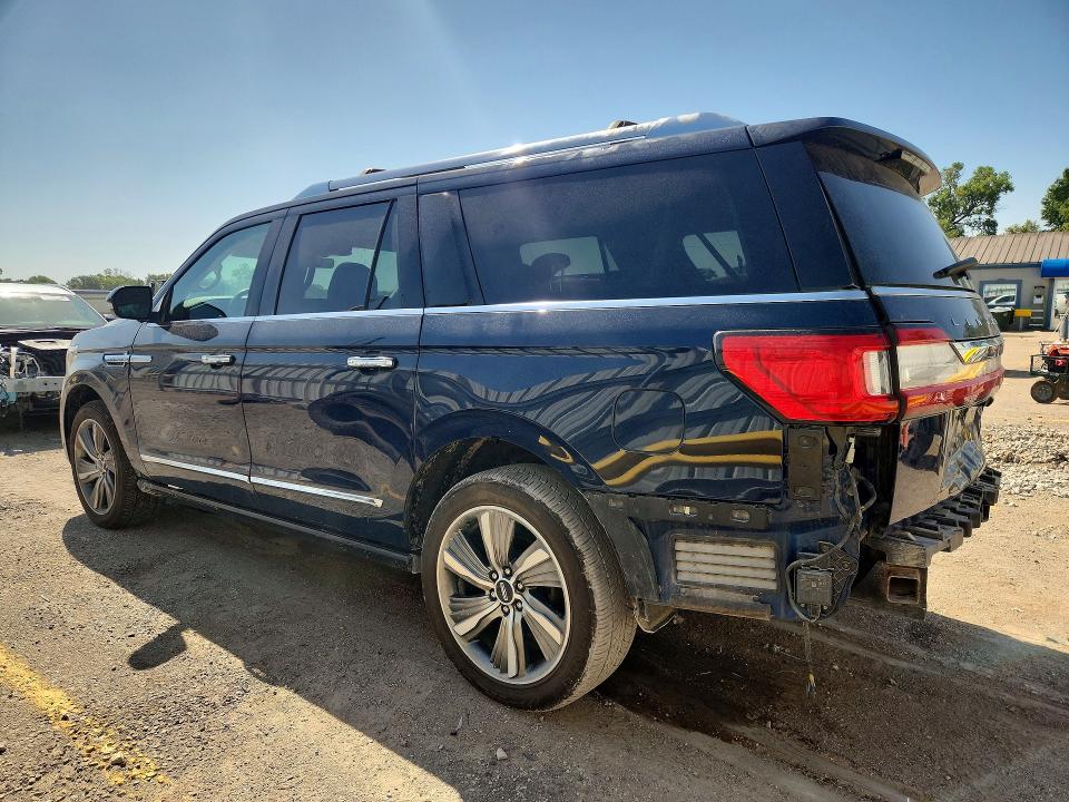 2019 Lincoln Navigator VIN 5LMJJ3LT4KEL04780 COPART salvage auction — REAR END, Ks - Cert Of Title-Salvage, sold $13,100 on 2026-09-28 (photo 2)