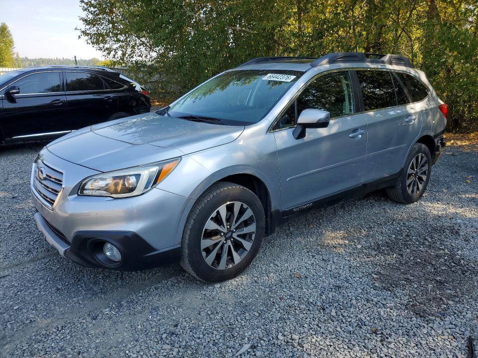 2015 Subaru Outback VIN 4S4BSANC9F3313501 COPART salvage auction — REAR END, Wa - Bill Of Sale, sold $2,600 on 2026-09-06 (photo 1)