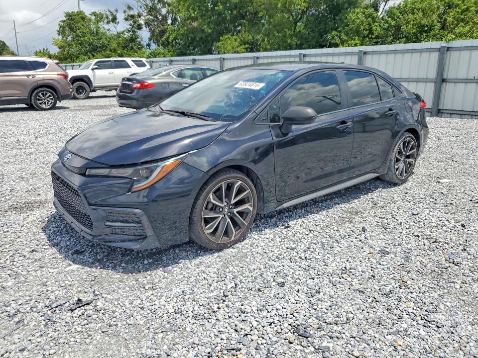 2020 Toyota Corolla VIN JTDS4RCE7LJ021760 — COPART salvage auction photo