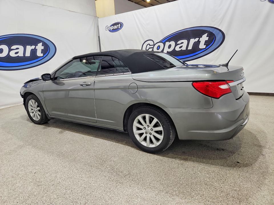 2013 Chrysler 200 VIN 1C3BCBEGXDN755557 COPART salvage auction — FRONT END, Ca - Salvage Certificate, sold $800 on 2026-08-28 (photo 2)