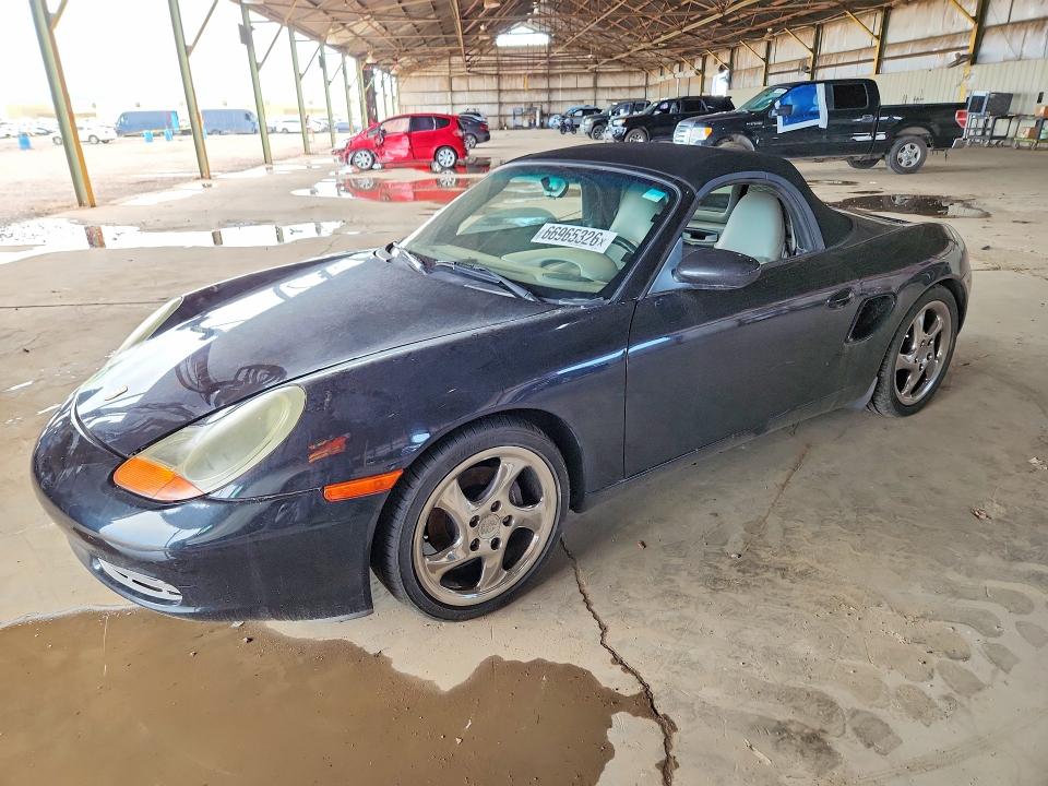 2002 Porsche Boxster VIN WP0CA29822U624277 COPART salvage auction — MINOR DENT/SCRATCHES, Az - Certificate Of Title, sold $5,100 on 2026-10-07 (photo 1)