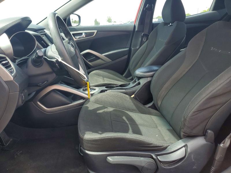 2016 Hyundai Veloster VIN KMHTC6AD9GU275728 COPART salvage auction — MINOR DENT/SCRATCHES, Fl - Certificate Of Title (P), sold $1,100 on 2026-09-09 (photo 7)