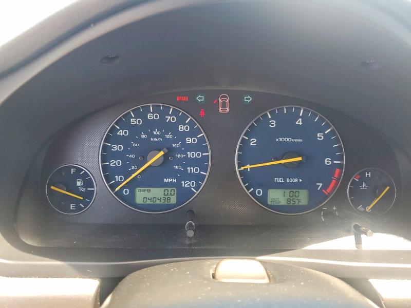 2005 Subaru Baja VIN 4S4BT62C156100800 COPART salvage auction — MINOR DENT/SCRATCHES, CA - DIS/DLR/EXP ONLY CLEAN TITLE, sold $15,500 on 2026-08-11 (photo 9)