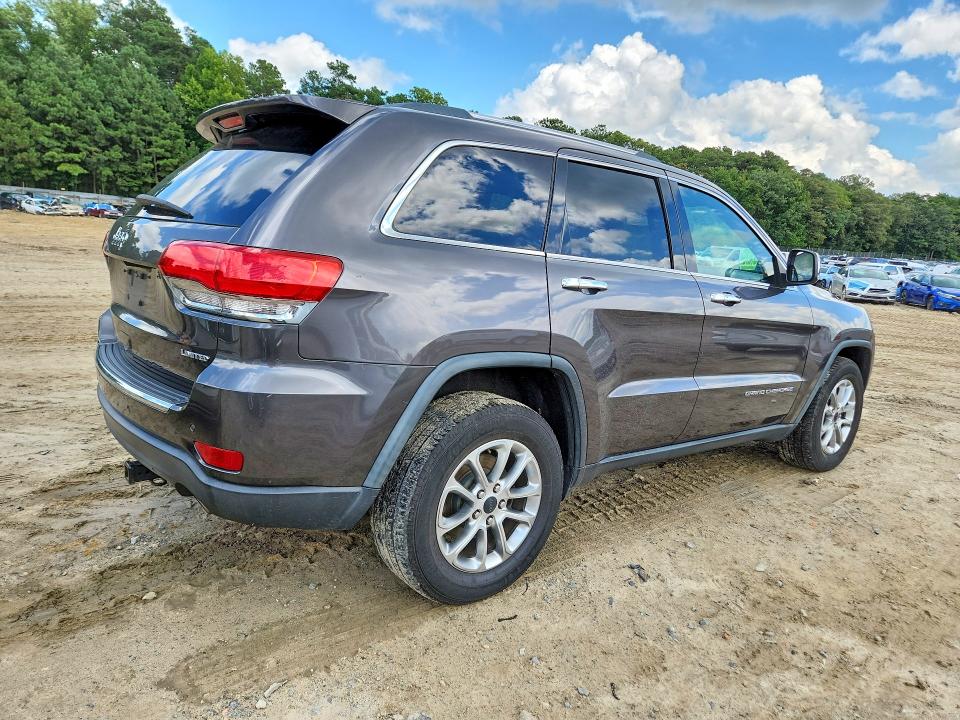 2014 Jeep Grand cherokee VIN 1C4RJFBG8EC134911 COPART salvage auction — FRONT END, DE - CERTIFICATE OF TITLE, sold $1,600 on 2026-09-01 (photo 3)