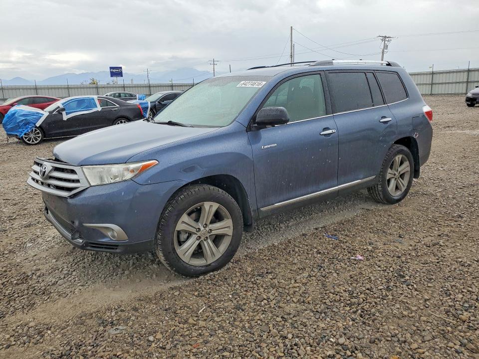 2013 Toyota Highlander VIN 5TDDK3EH0DS190980 — COPART salvage auction photo