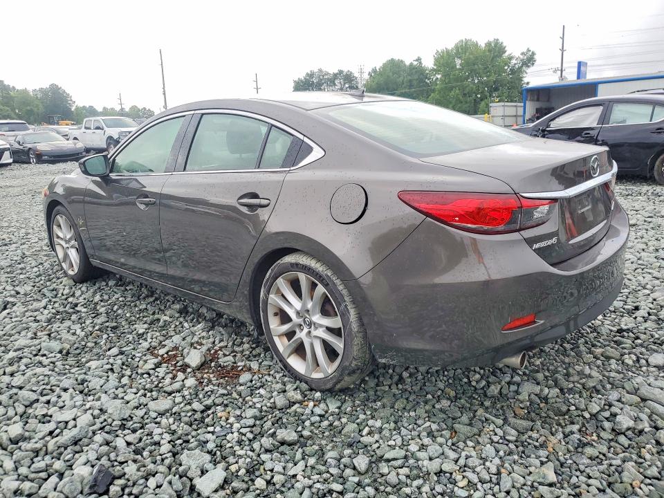 2016 Mazda 6 VIN JM1GJ1V59G1423914 COPART salvage auction — WATER/FLOOD, Nc - Salvage Cert-Water/Flood Damag, sold $1,800 on 2026-09-09 (photo 2)