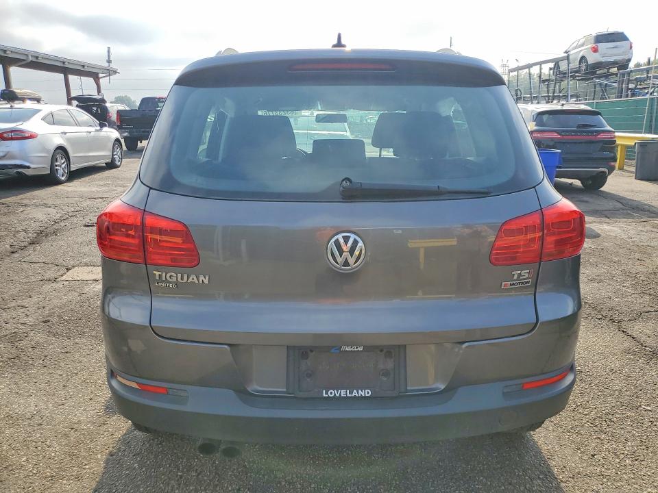 2018 Volkswagen Tiguan VIN WVGBV7AX5JK003363 COPART salvage auction — FRONT END, Co - Public - Salvage Title, sold $1,000 on 2026-09-08 (photo 6)