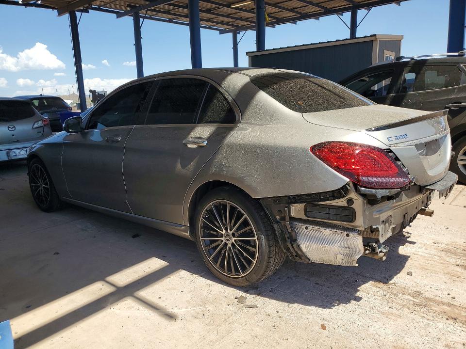 2021 Mercedes-benz C-klasse VIN W1KWF8DBXMR616203 COPART salvage auction — FRONT END, Az - Cert Of Title - Salvage, sold $9,000 on 2026-09-01 (photo 2)
