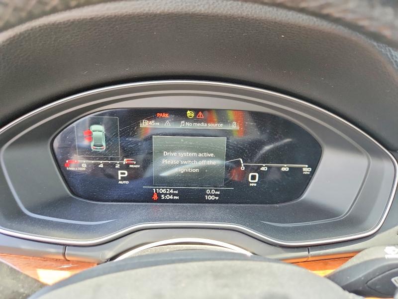 2021 Audi Q5 VIN WA1BAAFYXM2023069 COPART salvage auction — MINOR DENT/SCRATCHES, Salvage Title, sold $7,800 on 2026-08-28 (photo 9)