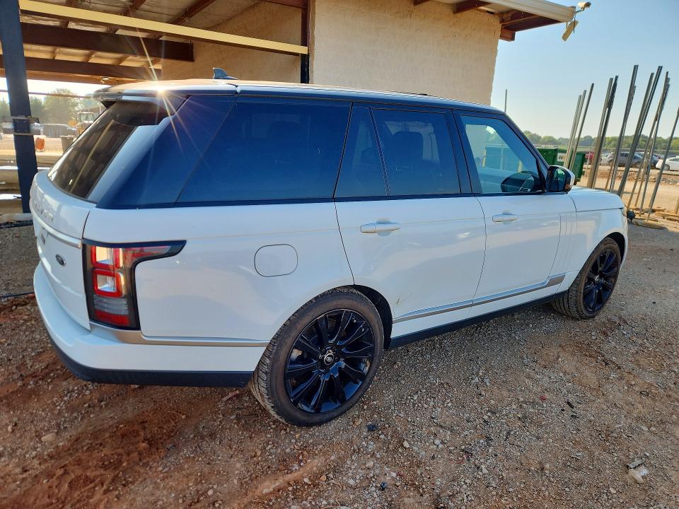 2016 Land rover RANGE ROVER VIN SALGS2VF0GA280954 COPART salvage auction — MINOR DENT/SCRATCHES, AL - CERTIFICATE OF TITLE, sold $4,100 on 2026-09-05 (photo 3)