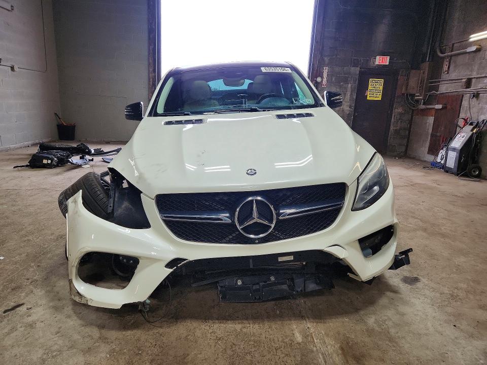 2016 Mercedes-benz Gle coupe VIN 4JGED6EB0GA015783 COPART salvage auction — FRONT END, Ny - Mv-907A Salvage Certificate, sold $11,100 on 2026-08-24 (photo 5)