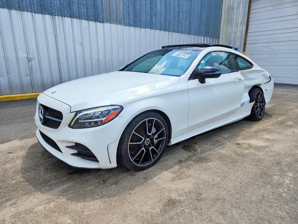 2019 Mercedes-benz C class VIN WDDWJ8DB3KF825229 COPART salvage auction — SIDE, La - Certificate Of Title, sold $5,200 on 2026-08-20 (photo 1)
