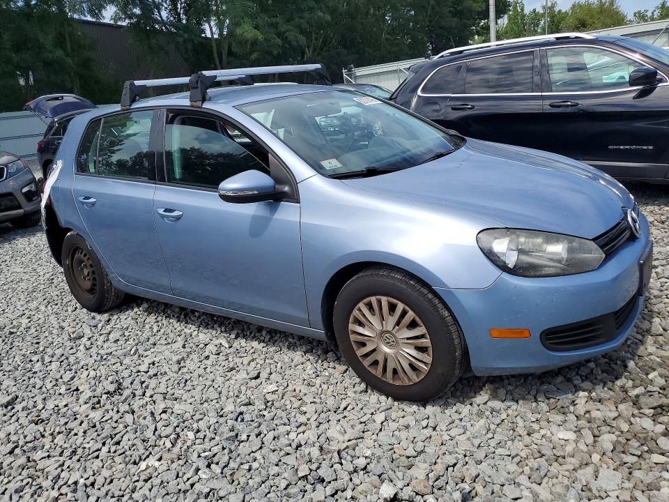 2011 Volkswagen Golf VIN WVWDA7AJ1BW264486 COPART salvage auction — REAR END, MA - CERT OF TITLE-RECONSTRCTD COLL, sold $500 on 2026-08-21 (photo 4)