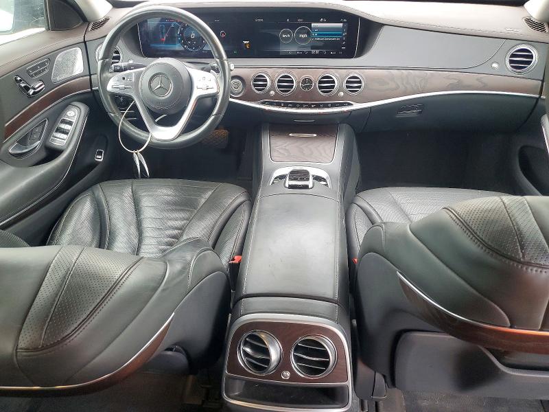 2019 Mercedes-benz S-klasse VIN WDDUG8DB9KA440213 COPART salvage auction — REAR END, SC - CERT OF TITLE-SALVAGE, sold $15,800 on 2026-08-26 (photo 8)
