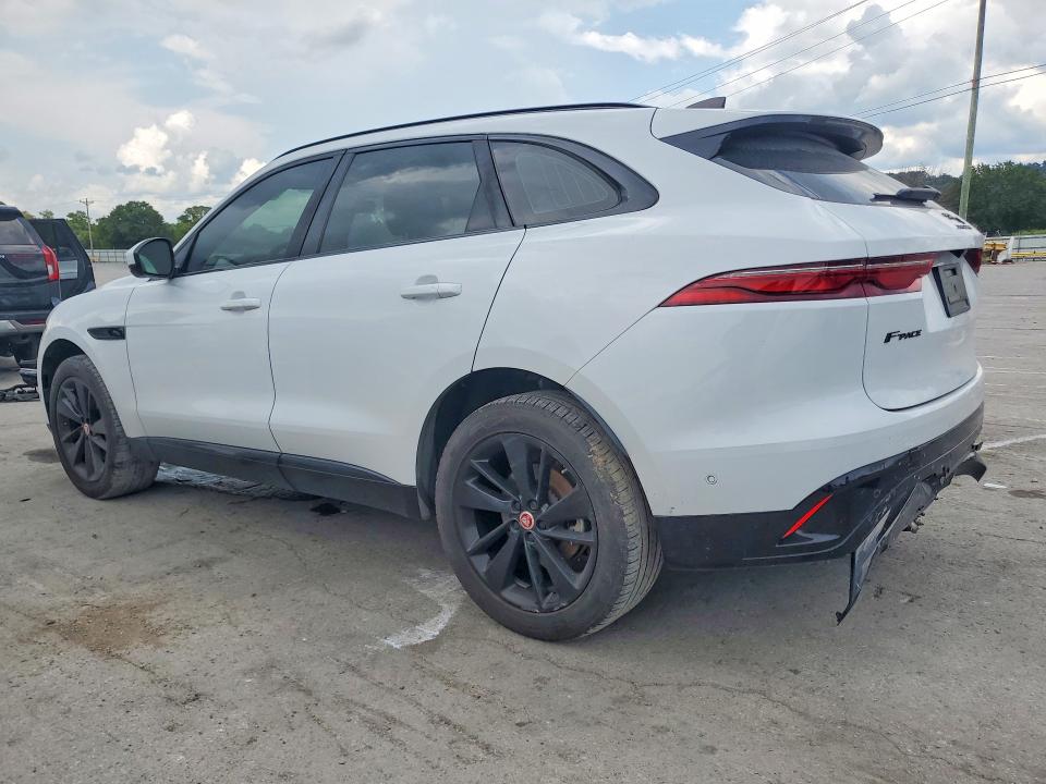 2021 Jaguar F-pace VIN SADCJ2EX3MA668231 COPART salvage auction — REAR END, TN - SALVAGE CERTIFICATE, sold $8,000 on 2026-10-08 (photo 2)