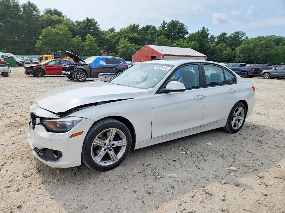 2013 BMW 3 series VIN WBA3B5C50DJ598924 COPART salvage auction — FRONT END, Ma - Certificate Of Title, sold $1,100 on 2026-09-14 (photo 1)