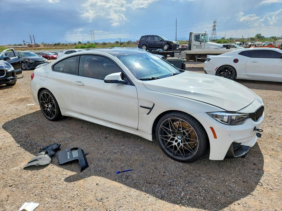 2019 BMW M4 VIN WBS4Y9C55KAH82908 COPART salvage auction — UNDERCARRIAGE, Az - Cert Of Title - Salvage, sold $22,300 on 2026-08-21 (photo 4)