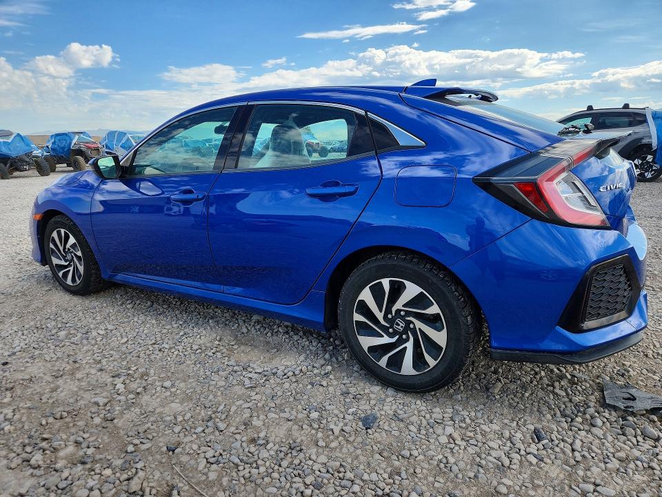 2017 Honda Civic VIN SHHFK7H22HU227172 COPART salvage auction — MINOR DENT/SCRATCHES, Ut - Cert Of Title-Rebuilt/Restored, sold $8,000 on 2026-08-21 (photo 2)