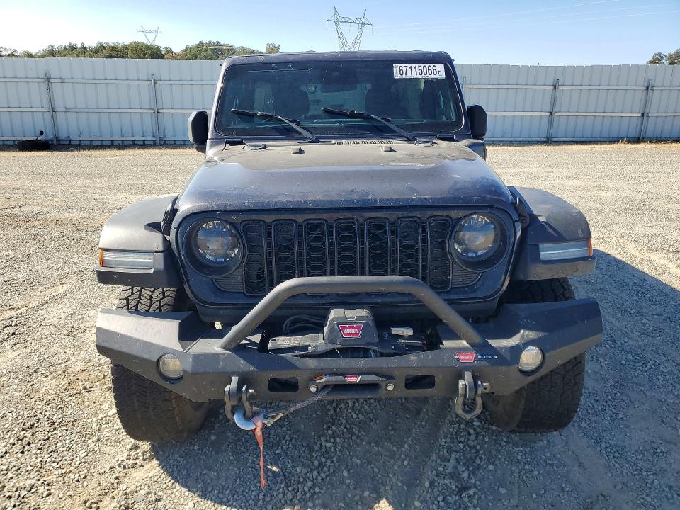 2024 Jeep Wrangler / VIN 1C4RJXN65RW195159 COPART salvage auction — SIDE, Ca - Salvage Certificate, sold $16,200 on 2026-09-18 (photo 5)