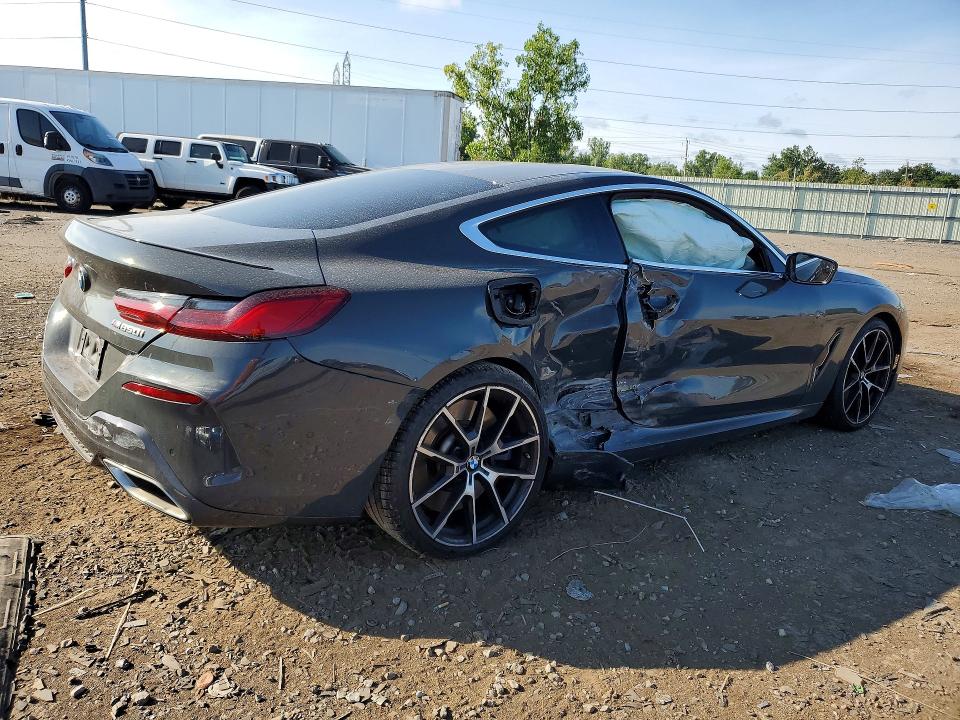 2019 BMW M8 VIN WBABC4C53KBU96785 COPART salvage auction — SIDE, Mi - Certificate Of Title, sold $20,200 on 2026-09-18 (photo 3)