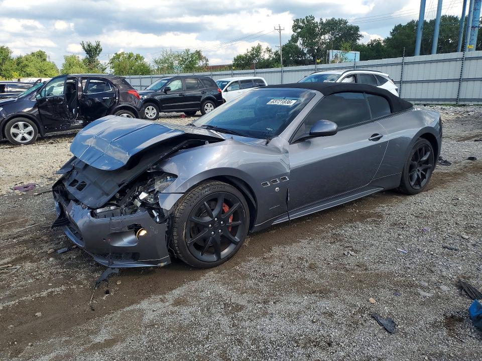 2012 Maserati Granturismo VIN ZAM45MMA3C0061825 — COPART salvage auction photo