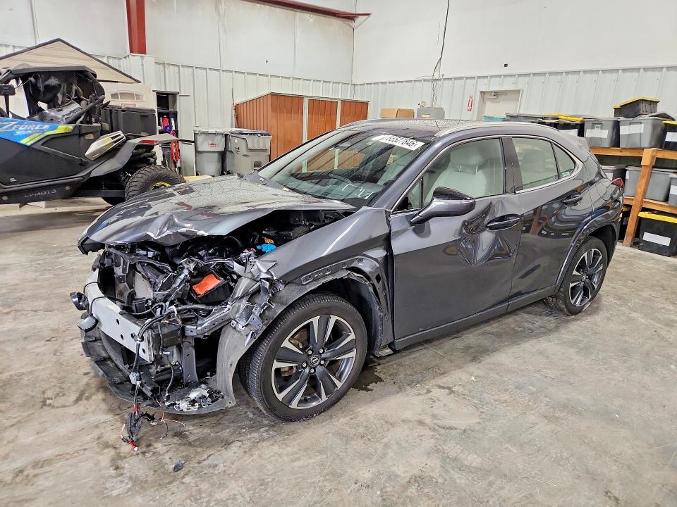 2025 Lexus Ux VIN JTHUCJDH6S2005711 COPART salvage auction — FRONT END, Ny - Mv-907A Salvage Certificate, sold $10,100 on 2026-08-24 (photo 1)