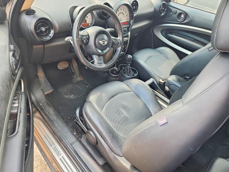 2013 Mini Cooper VIN WMWSS1C58DWN94210 COPART salvage auction — MECHANICAL, Al - Certificate Of Title, sold $275 on 2026-08-10 (photo 8)