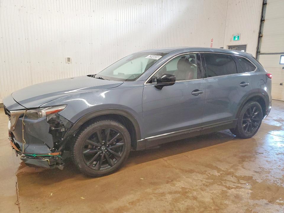 2021 Mazda Cx-9 VIN JM3TCBDY4M0452062 COPART salvage auction — FRONT END, ON - PERMIT NO BRAND - UNFIT (P), sold $9,100 on 2026-09-02 (photo 1)