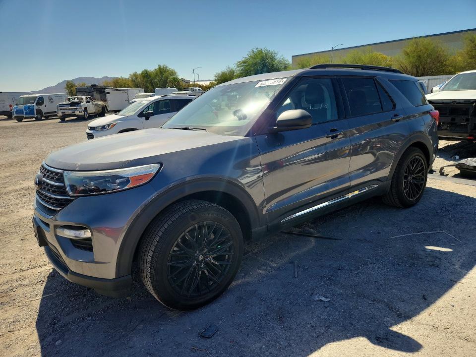 2021 Ford Explorer VIN 1FMSK7DH1MGA30967 — COPART salvage auction photo