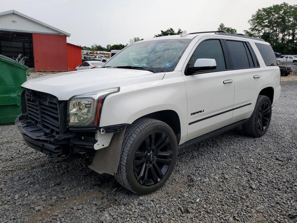 2019 Gmc Yukon VIN 1GKS2CKJ9KR405383 COPART salvage auction — FRONT END, Md - Cert Of Salvage > 75% Damage (P), sold $16,200 on 2026-08-19 (photo 1)