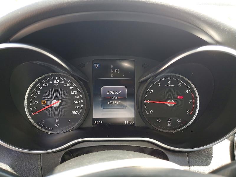 2016 Mercedes-benz C-klasse VIN WDDWF4KB9GR146956 COPART salvage auction — FRONT END, Md - Certificate Of Title, sold $3,900 on 2026-08-15 (photo 9)