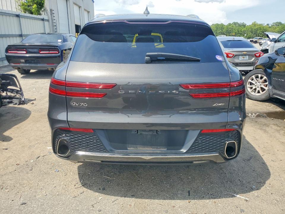 2023 Genesis Gv70 VIN KMUMADTB5PU137468 COPART salvage auction — SIDE, Ga - Cert Of Title-Salvage, sold $14,100 on 2026-09-03 (photo 6)
