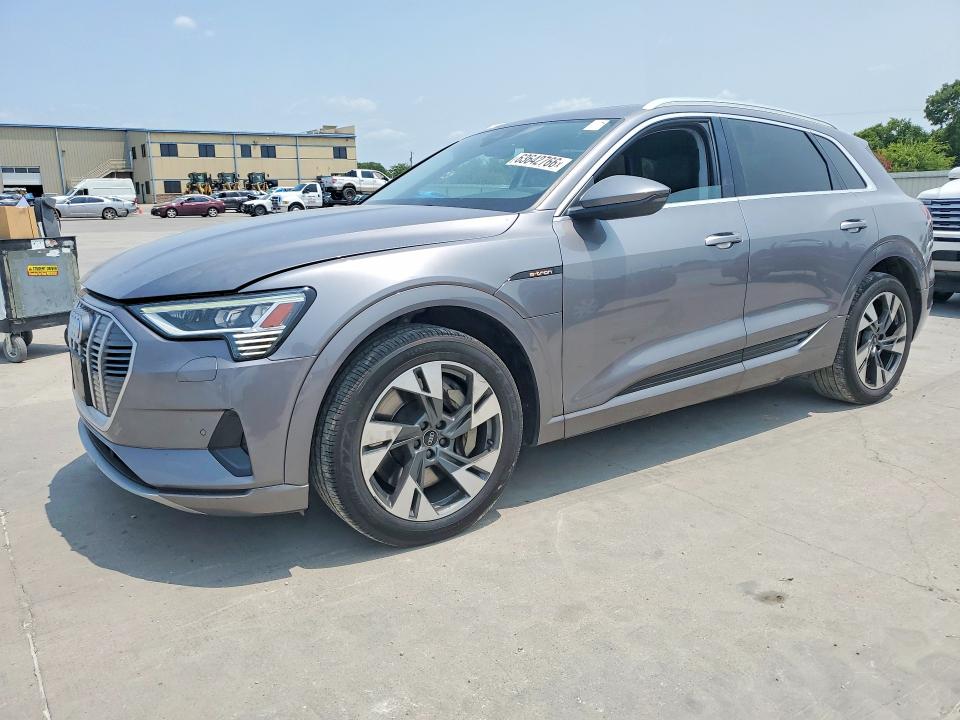 2021 Audi E-tron VIN WA1AAAGE8MB020428 — COPART salvage auction photo