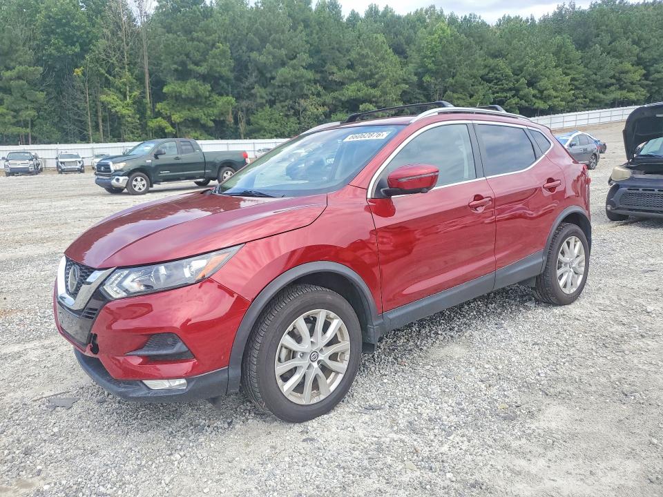 2020 Nissan Rogue sport VIN JN1BJ1CW7LW380731 — COPART salvage auction photo