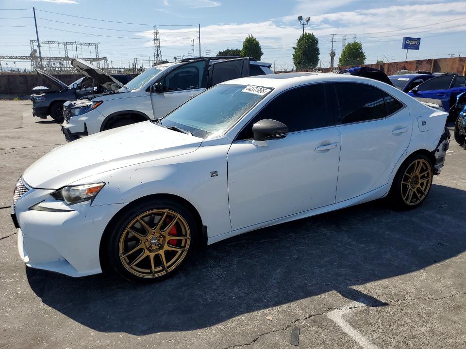 2015 Lexus Is VIN JTHBE1D27F5019070 — COPART salvage auction photo