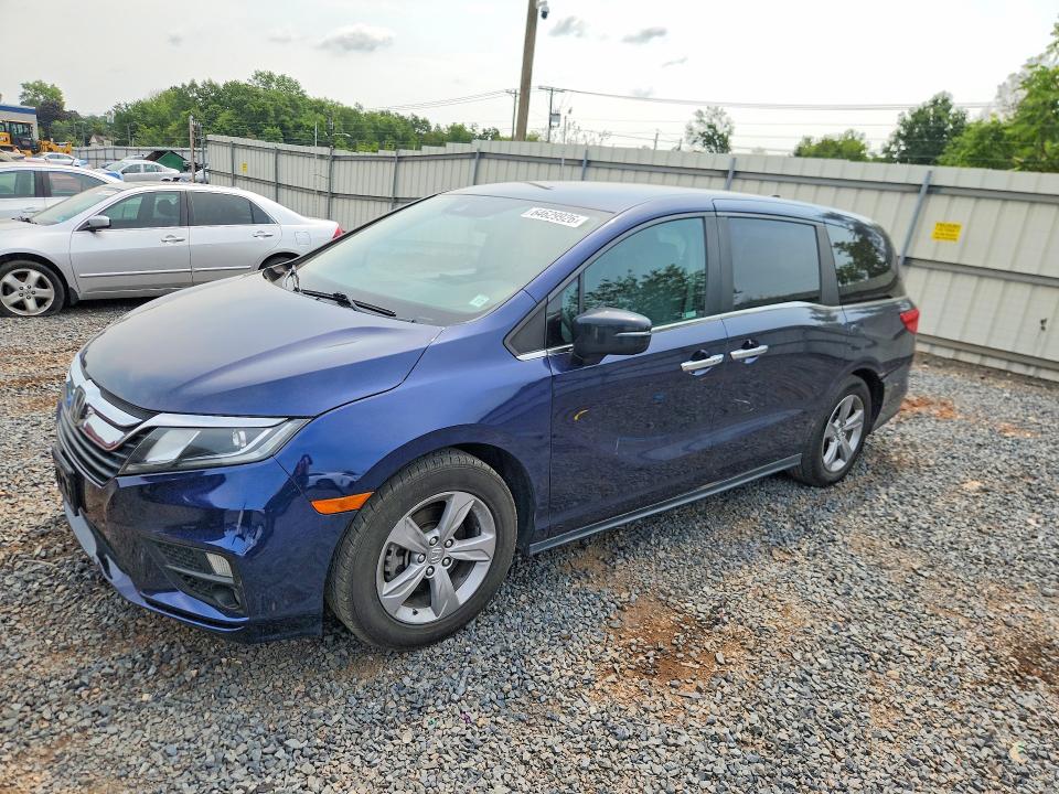 2019 Honda Odyssey VIN 5FNRL6H54KB124097 — COPART salvage auction photo