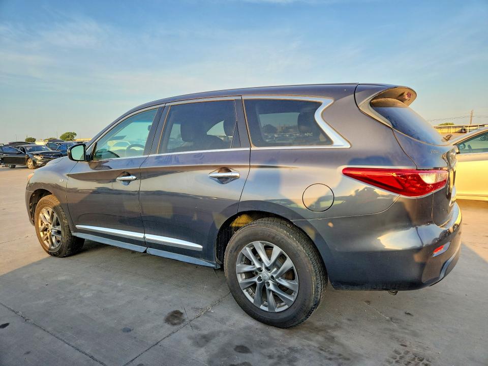 2014 Infiniti Qx60 VIN 5N1AL0MM1EC522792 COPART salvage auction — NORMAL WEAR, Tx - Certificate Of Title, sold $500 on 2026-09-14 (photo 2)